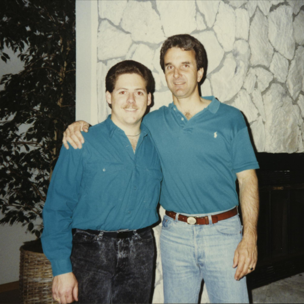 Older photo of BB Ted and LB Keith