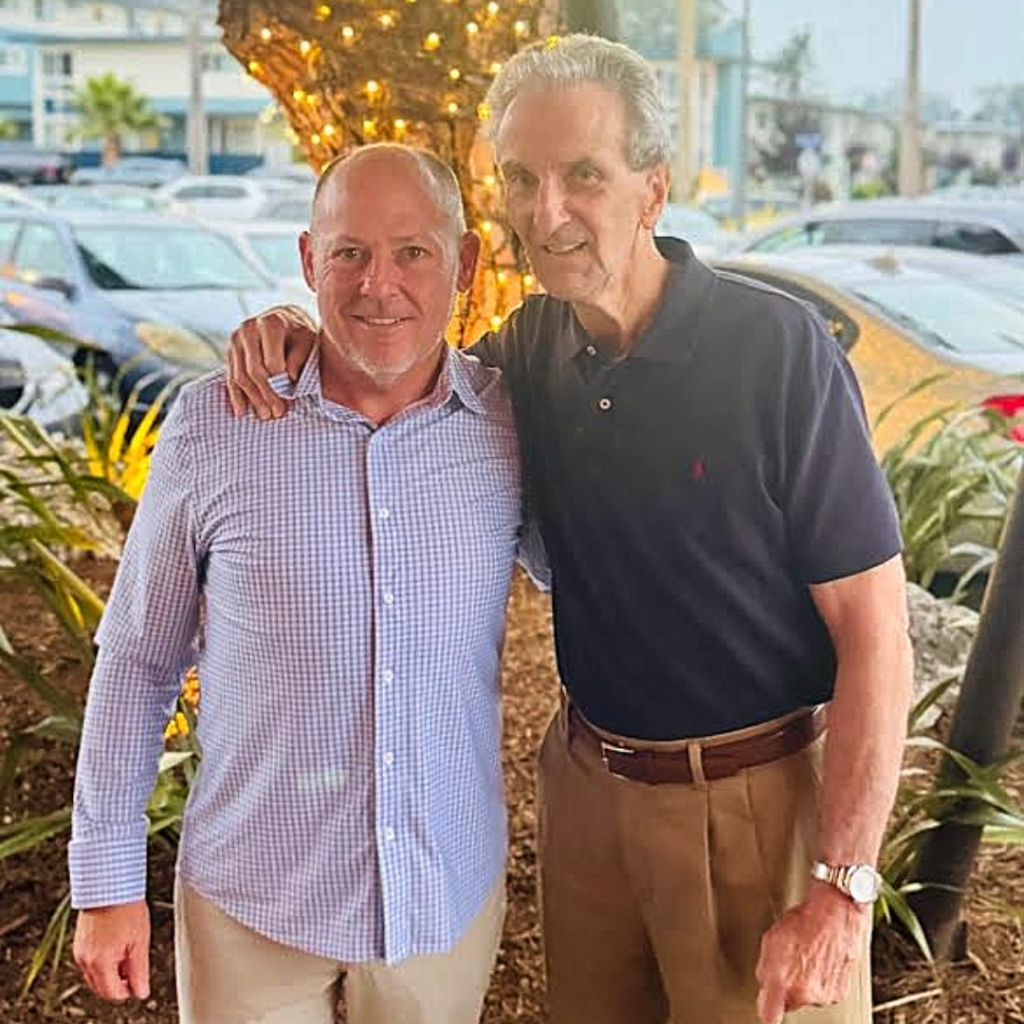 2025 photo of Keith and Ted
